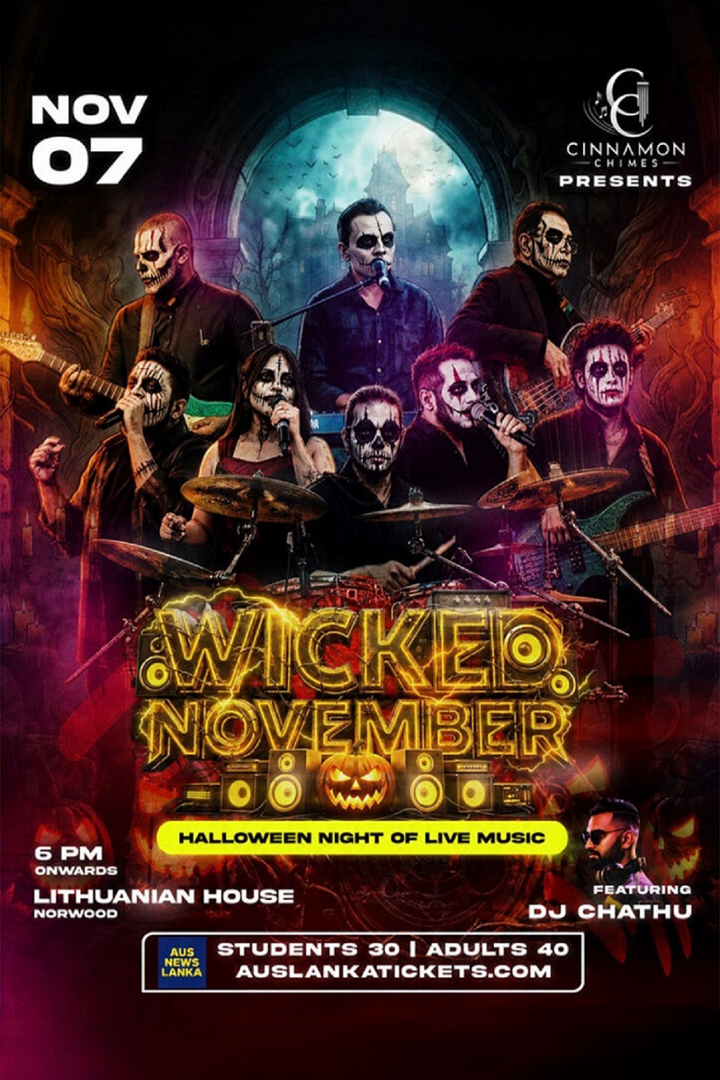 WICKED NOVEMBER – ADELAIDE